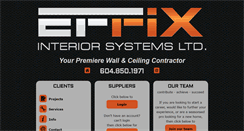 Desktop Screenshot of effixsystems.com